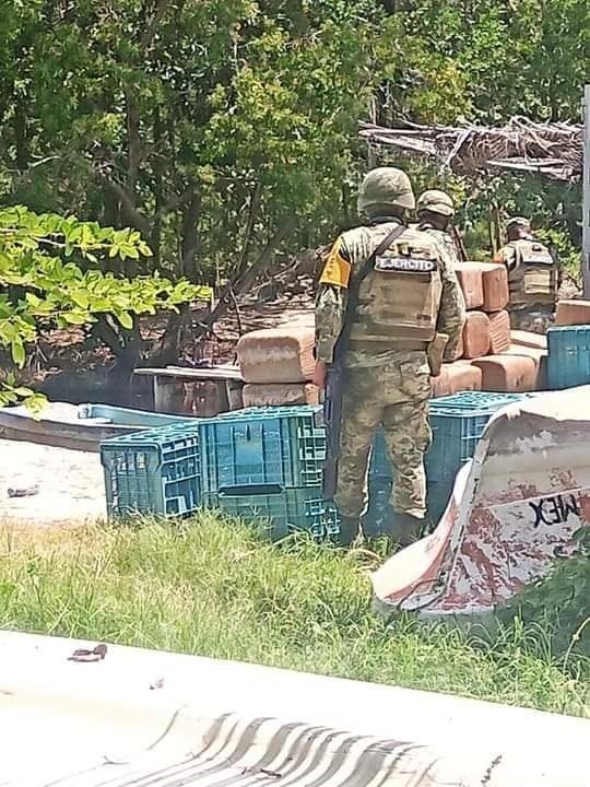 Guardia Nacional decomisa 250 kilos de marihuana con destino a Ciudad del Carmen