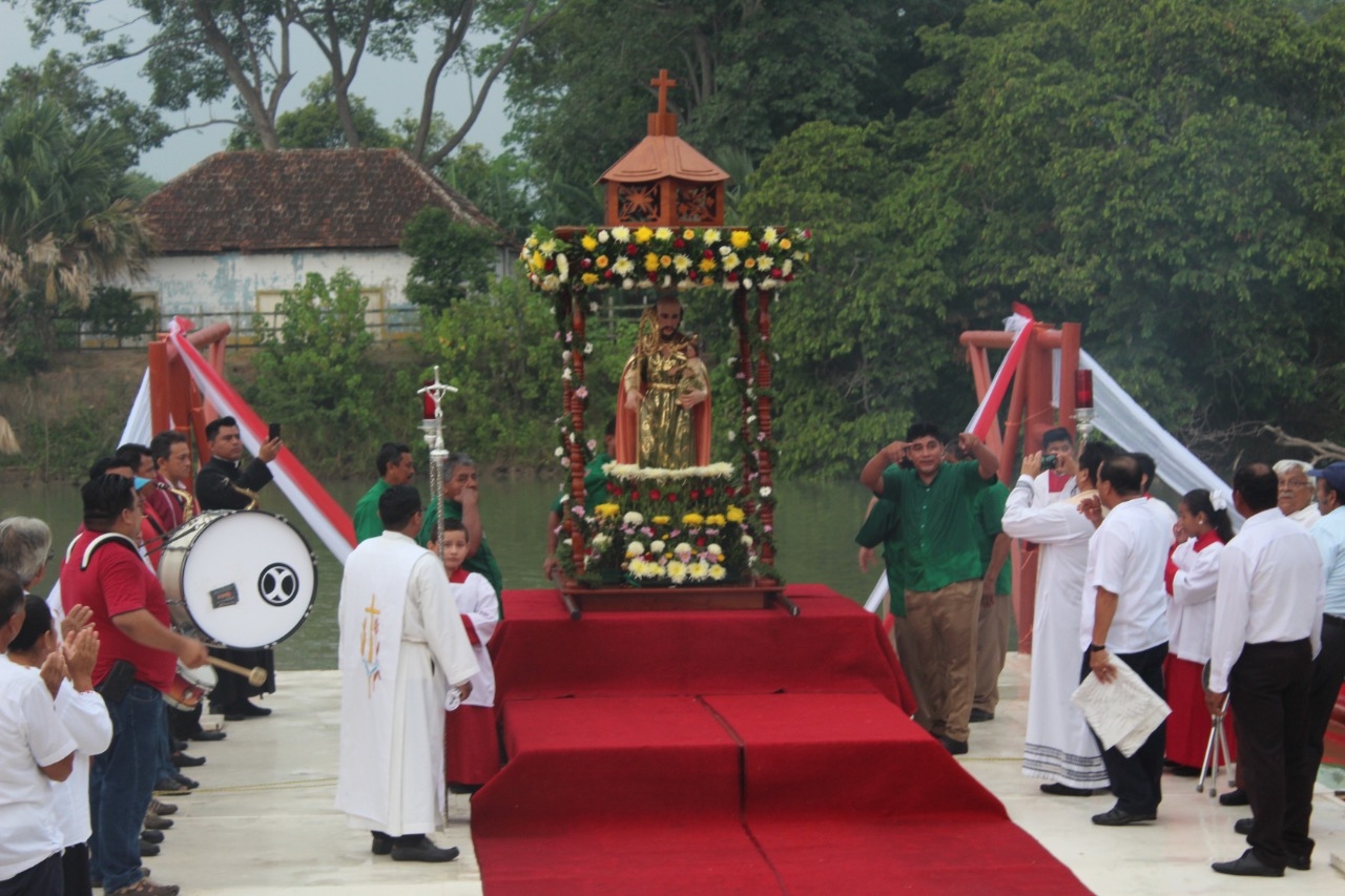 Confirman fiestas patronales a San Joaquín en Palizada, Campeche