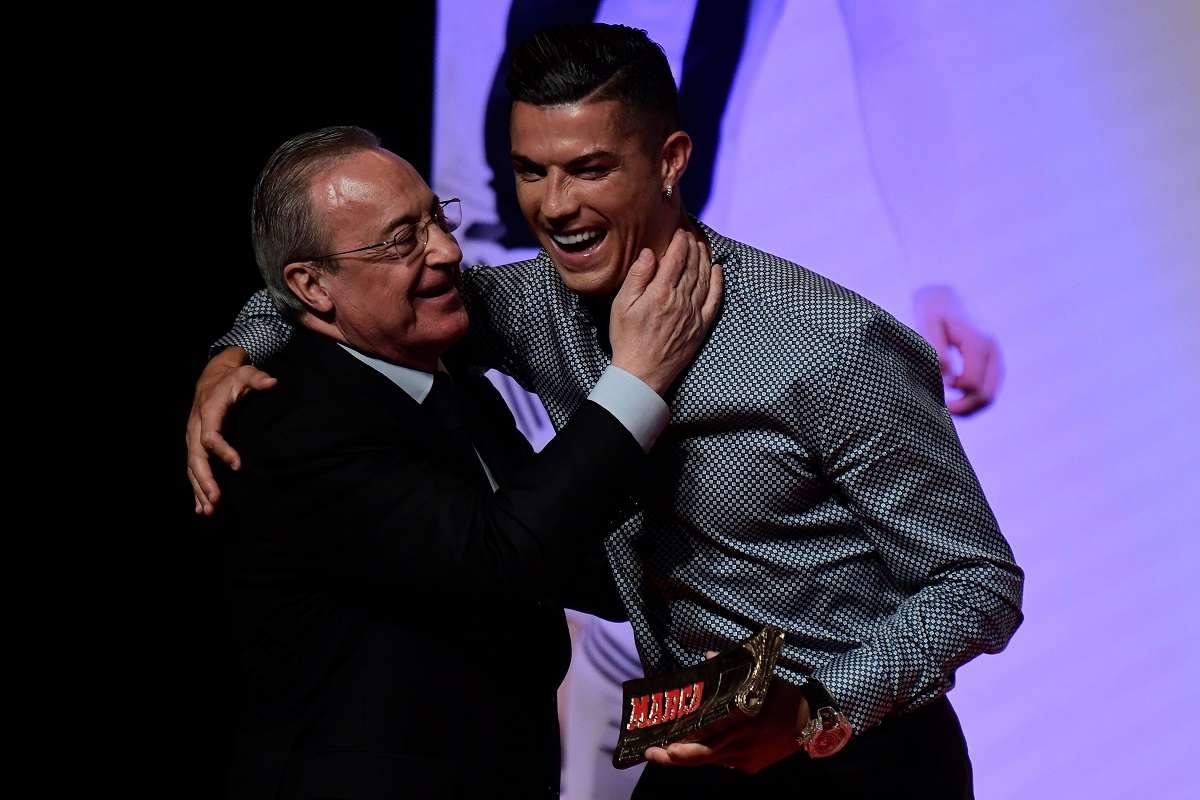 Filtran audio donde Florentino Pérez llama “imbécil” a Cristiano Ronaldo