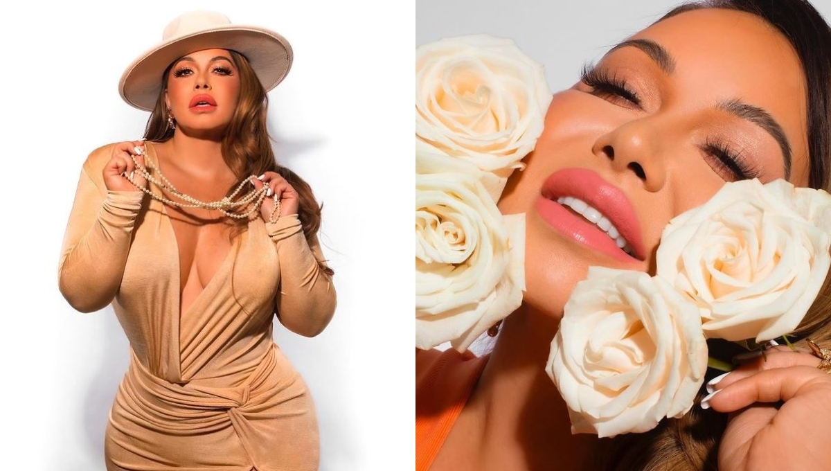 Chiquis Rivera vuelve a compartir fotos sin ropa, ahora para promocionar su línea de cosméticos