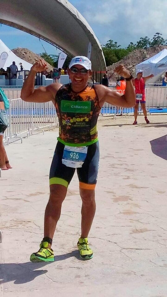 Henry Harfz Rodríguez, el primer 'Ironman' cozumeleño, muere por COVID-19