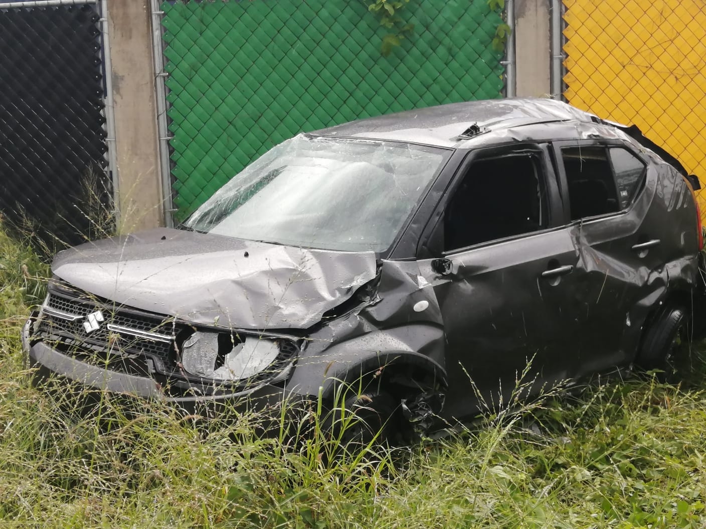 Accidente vehicular en carretera Progreso deja lesionada a una mujer en Yucatán