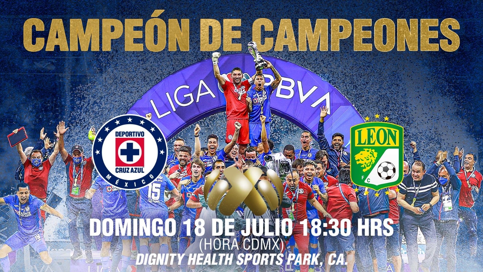 León vs Cruz Azul: ¿Dónde y cuándo ver el Campeón de Campeones de la Liga MX?