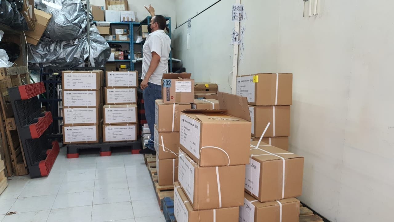 Chetumal recibe más de 3 mil piezas de documentación electoral para Consulta Popular