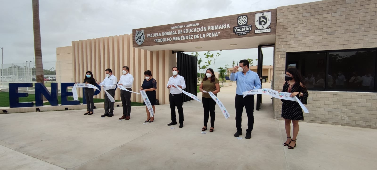 Mauricio Vila inaugura la Escuela Normal de Educación Primaria en Mérida