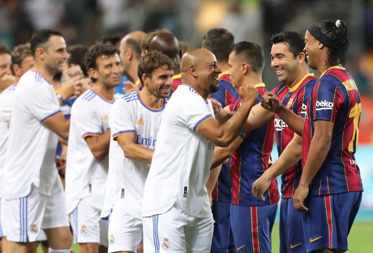 El Clásico de Leyendas fue para el Real Madrid