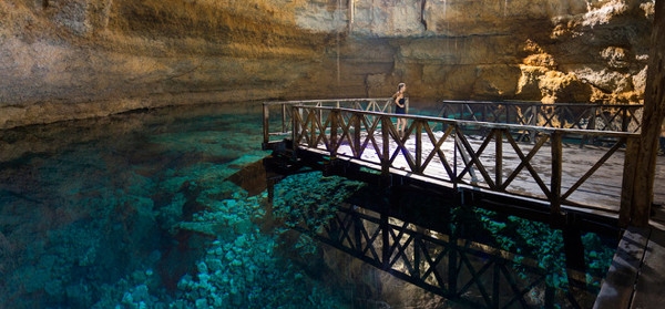 Los cenotes son parte de los atractivos turísticos de Yucatán