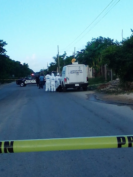 Un cuerpo ensabanado fue encontrado en la colonia irregular In House, en Playa del Carmen