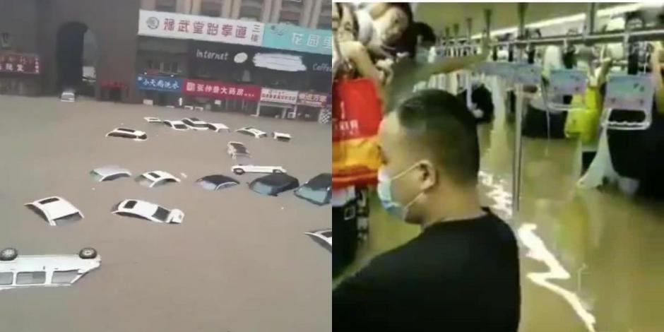 Las inundaciones afectan principalmente a la ciudad china de Zhengzhou