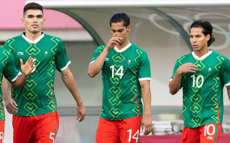 Selección Mexicana debuta en Tokio 2020 con la bandera al revés: FOTOS