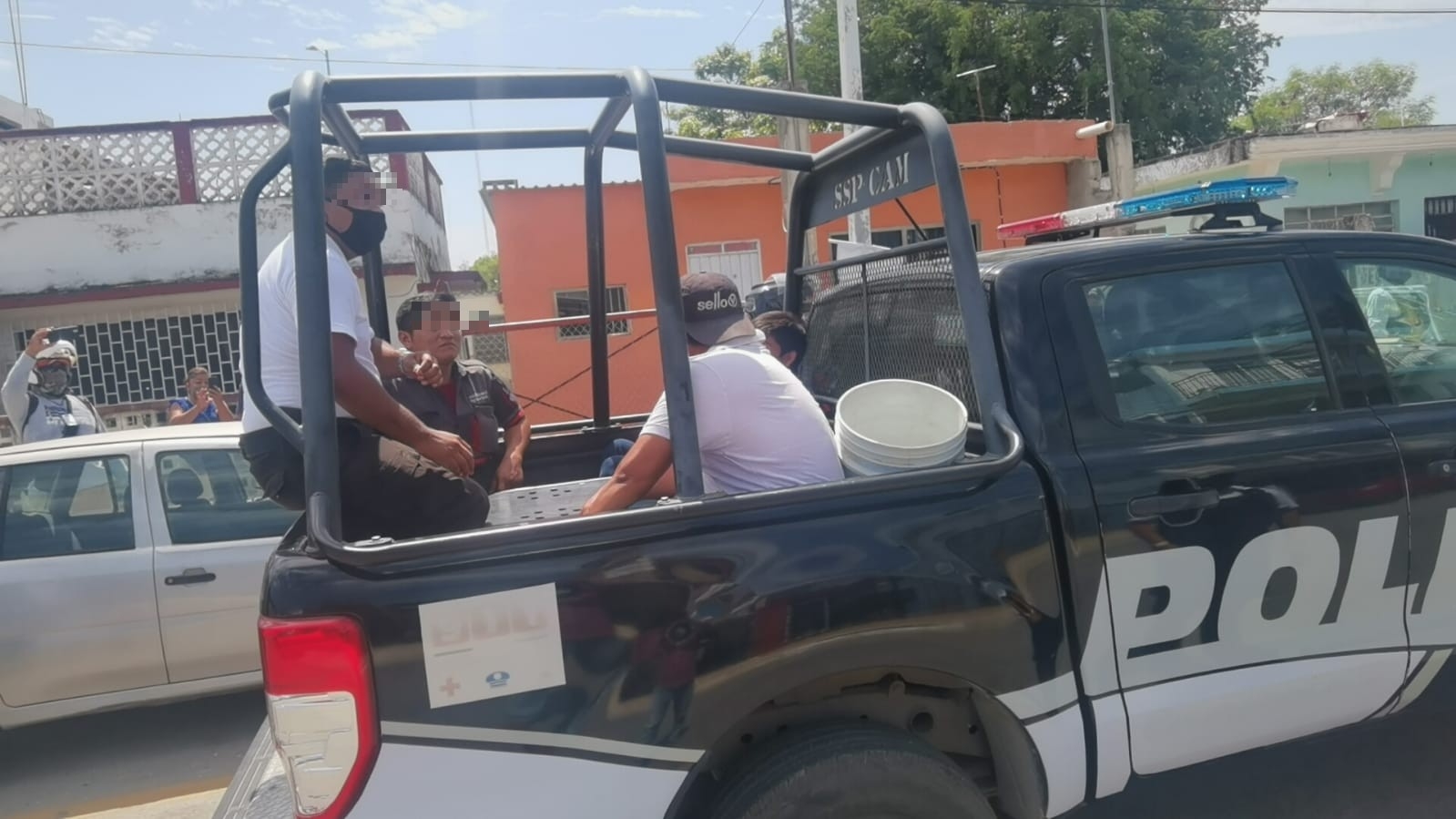 Hombres se van sin pagar de un restaurante en Campeche; son detenidos