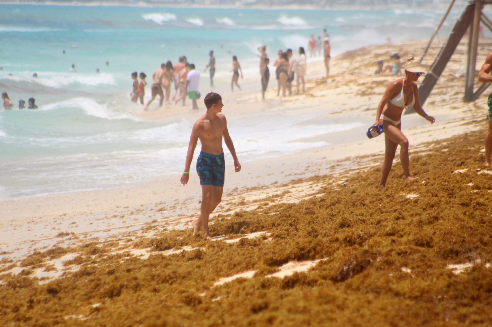 Se espera una temperatura máxima de 32 °C en Cancún