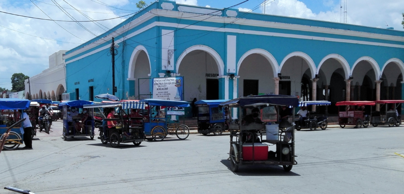 Mototaxis aumentan precio del pasaje en Halachó, Yucatán