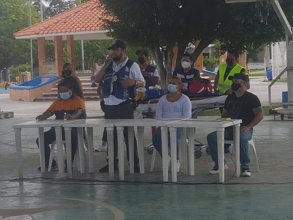 Realizan curso de primeros auxilios en comunidad de Calderitas, Chetumal