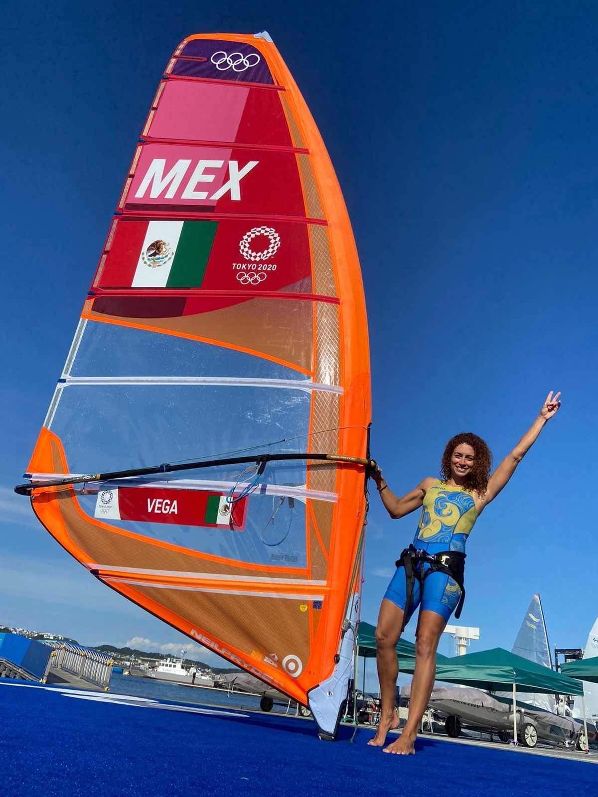 Demita Vega deberá demostrar su capacidad para mejorar su posición durante este domingo que se lleve a cabo la siguiente regata