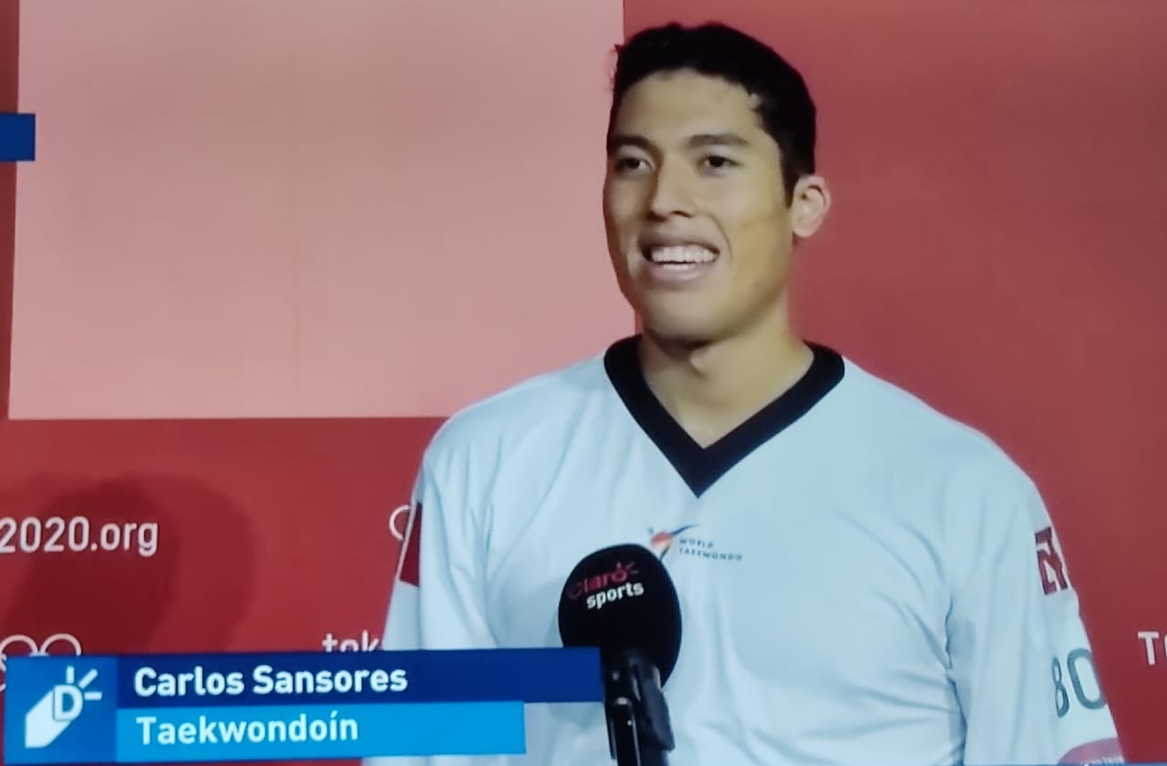 Tokio 2020: Quintanarroense Carlos Sansores pierde combate ante Iván Sapina en Taekwondo