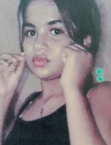 Génesis Nahomy Santos Chacón, de 14 años de edad