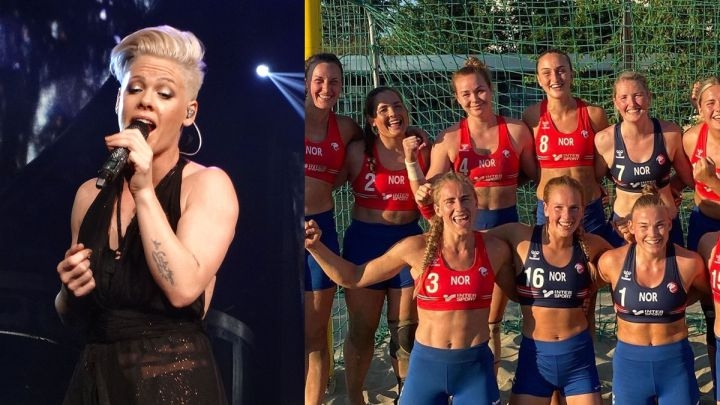 Pink se posicionó en contra de las reglas sexistas que provocaron la multa contra las jugadoras noruegas de balonmano que se negaron a usar bikini