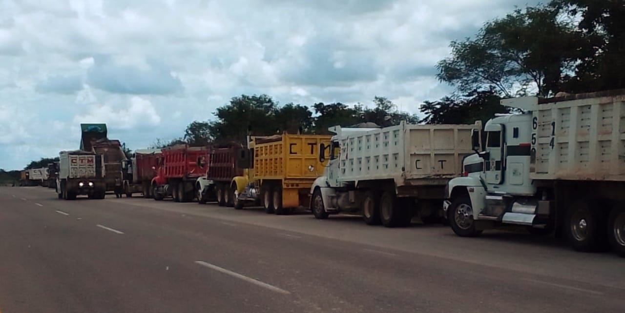 La protesta no es contra el tren Maya, sino contra el encargado del tramo que  no ha liberado tramos para que los guiadores