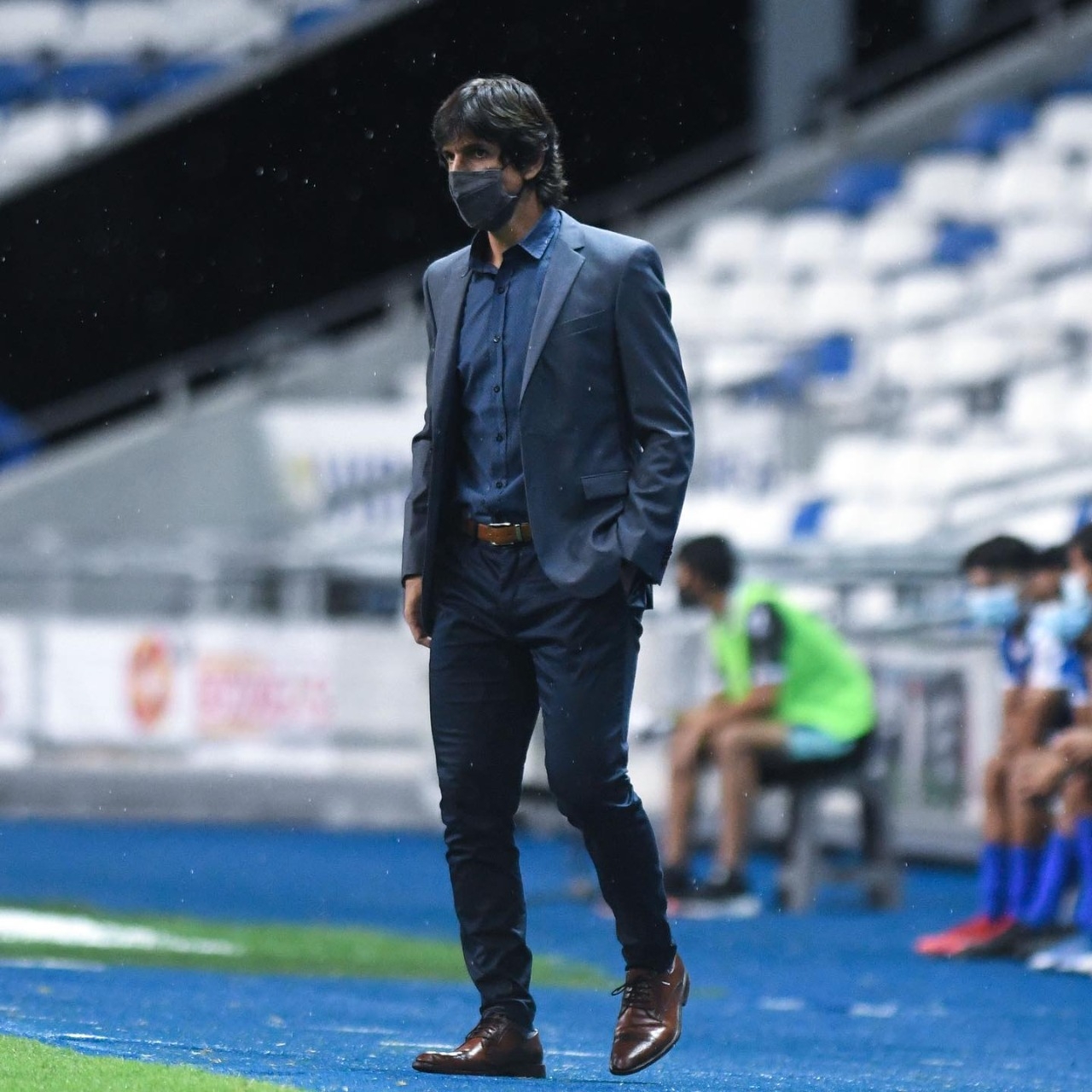 Federico Vilar, Técnico de Cancún FC, regresa feliz por la victoria en Monterrey