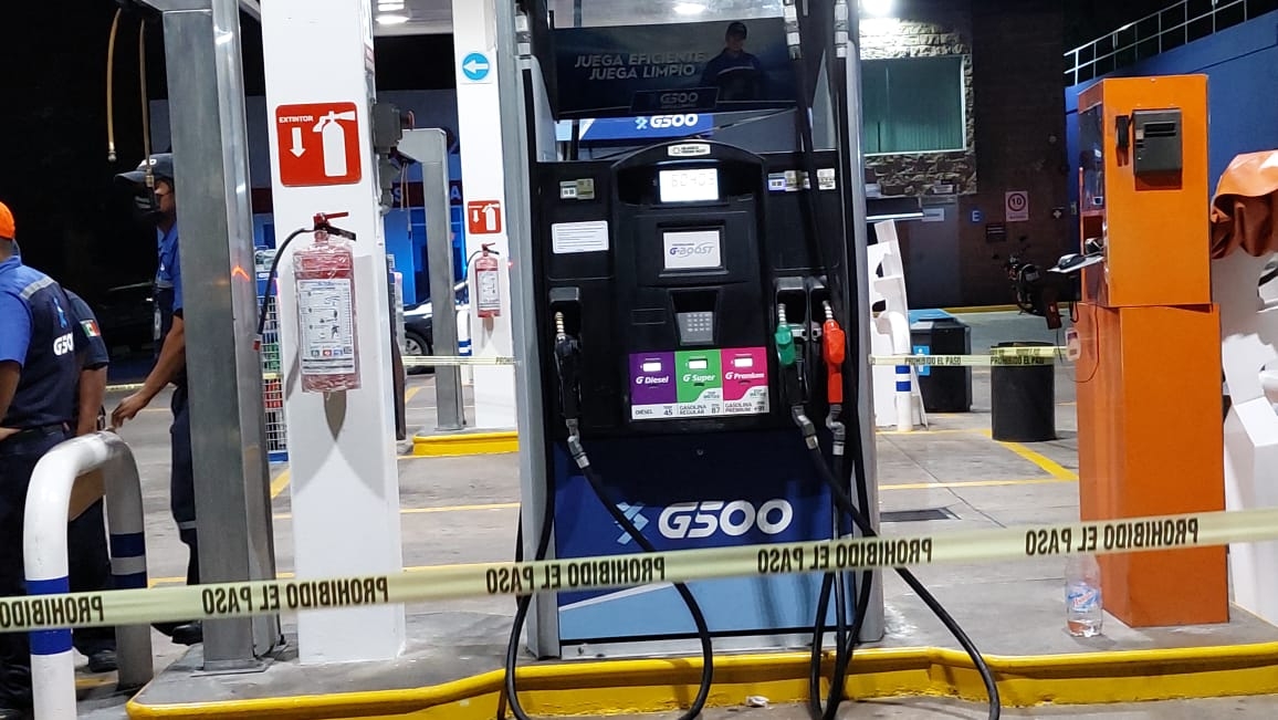 Asaltan gasolinera en la colonia Francisco I. Madero en Ciudad del Carmen