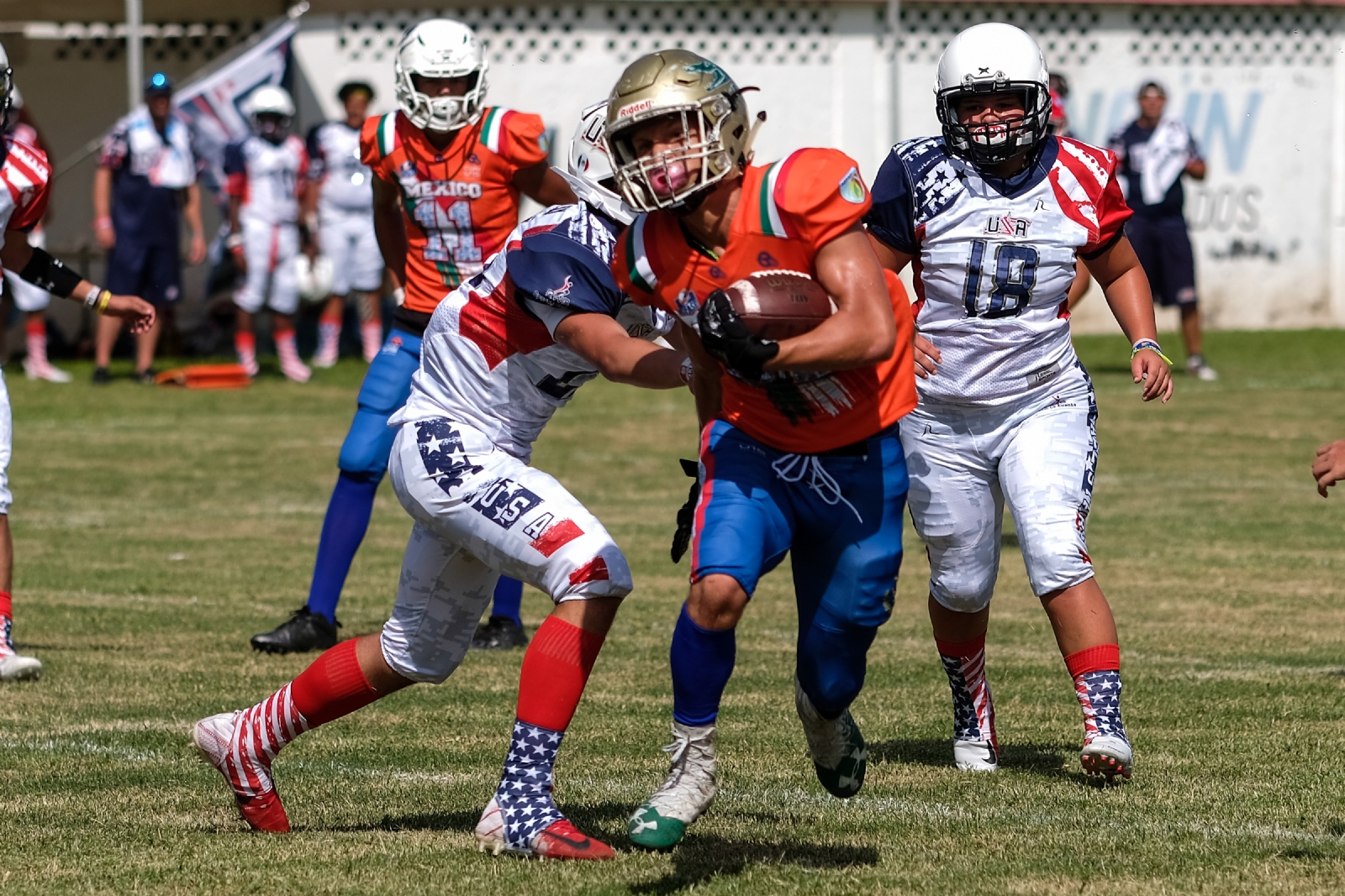 Aplastante victoria de Cancún sobre Estados Unidos en el Cancun United Bowl 2021