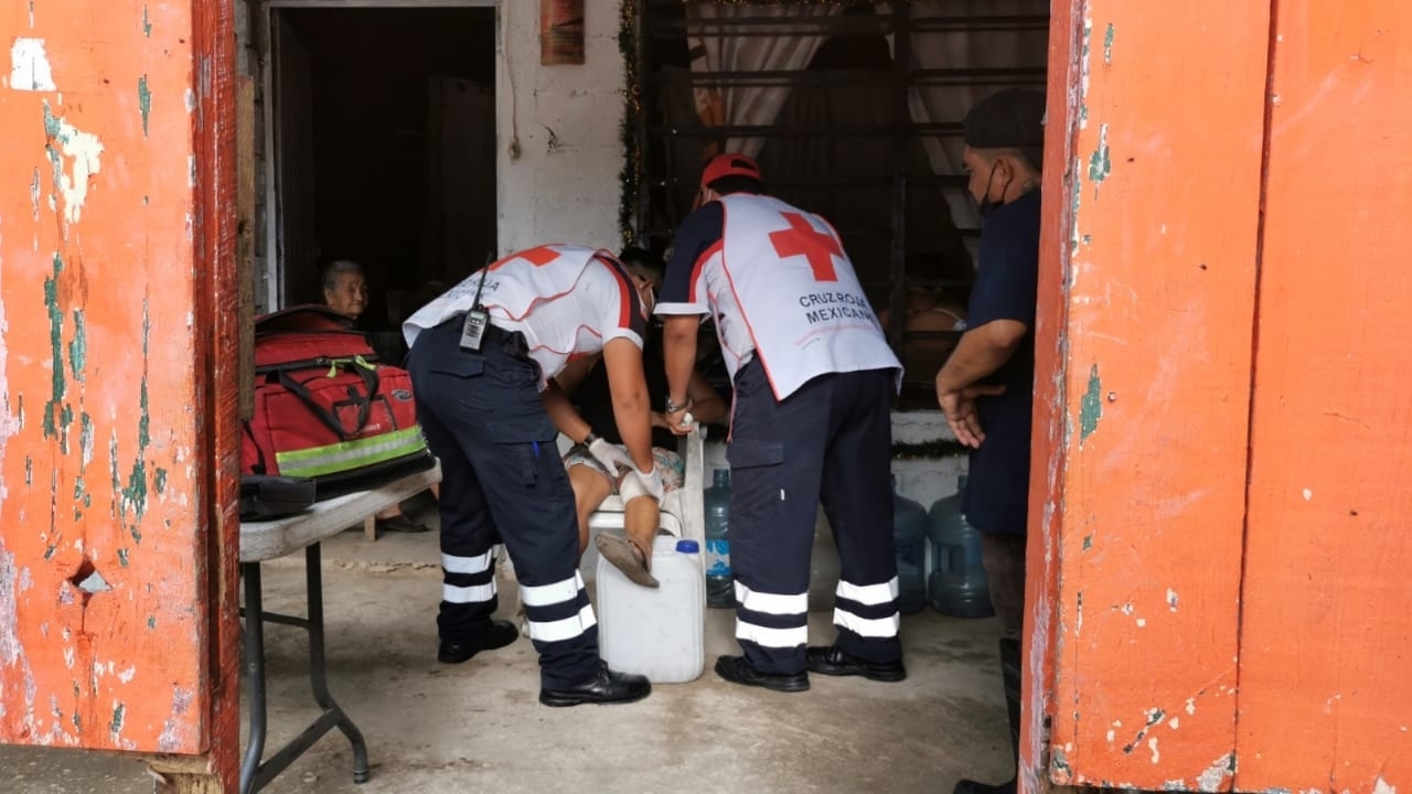 Entre los accidentes se encuentra quemaduras, intoxicación, picaduras de alacrán, descargas eléctricas, etc