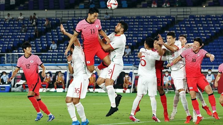 Henry Martin anotó el primer gol de México contra Corea en el encuentro futbolístico en Tokio 2020