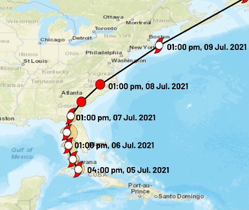 Tormenta tropical ‘Elsa’ ya no representa peligro para Yucatán, afirma Protección Civil