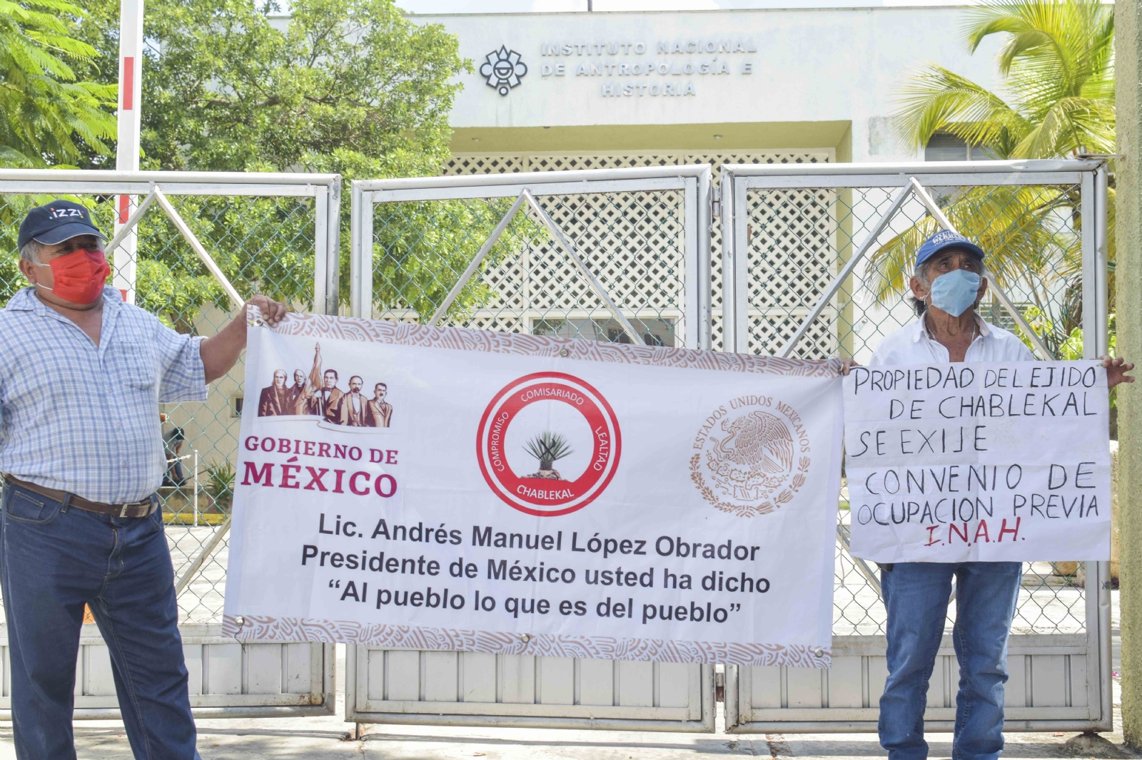 El fin de semana 310 turistas no pudieron ingresar a la zona arqueológica de Dzibilchaltún