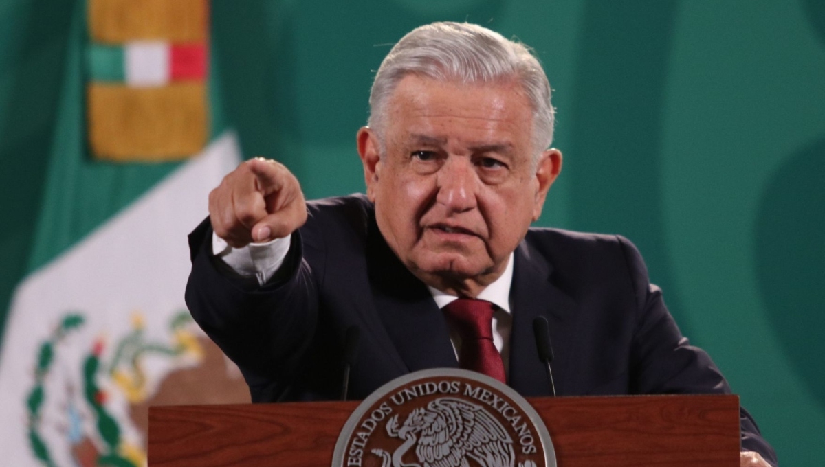 Andrés Manuel López Obrador, presidente de México, durante conferencia matutina. Foto: Cuartoscuro