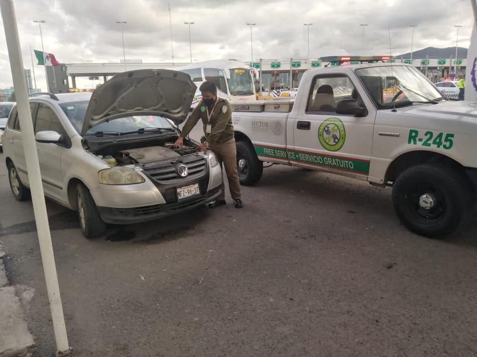 Ángeles verdes ofrecen rescate vial de manera gratuita para turistas en Campeche