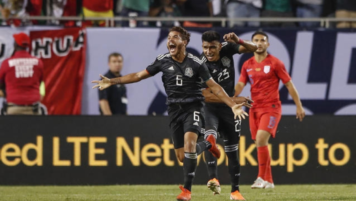 Jonathan dos Santos, autor del único gol en la final de Copa Oro 2019 ante Estados Unidos.