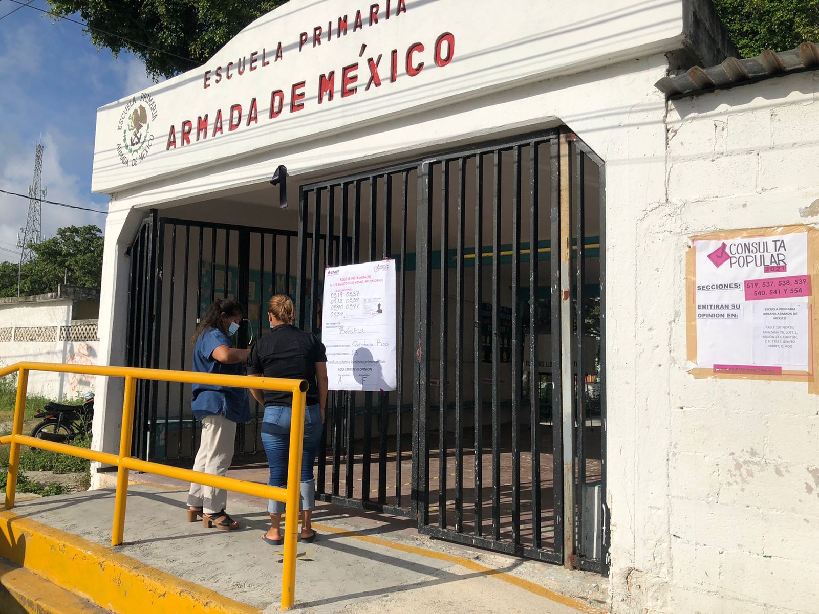 Tres mesas receptoras de la consulta ciudadana estarán unicadas en la Región 221 de Cancún