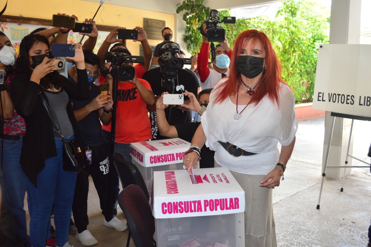 Layda Sansores, gobernadora electa de Campeche, llama "cínico" a Eliseo Montufar