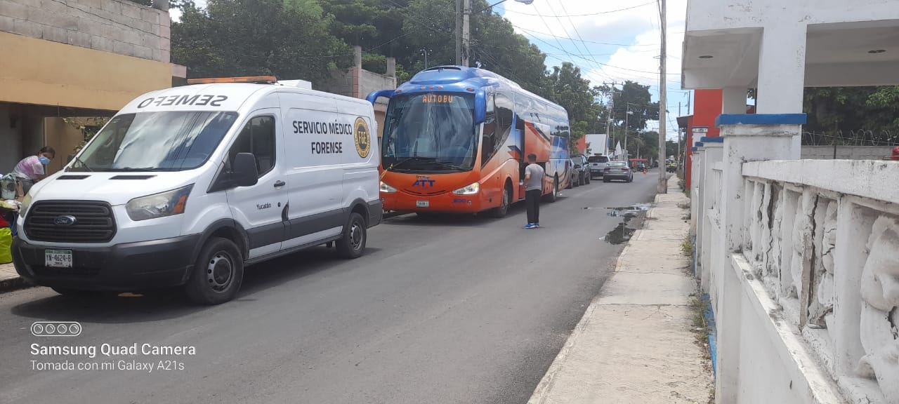 Turista muere en un autobús con destino al Pueblo Mágico de Sisal