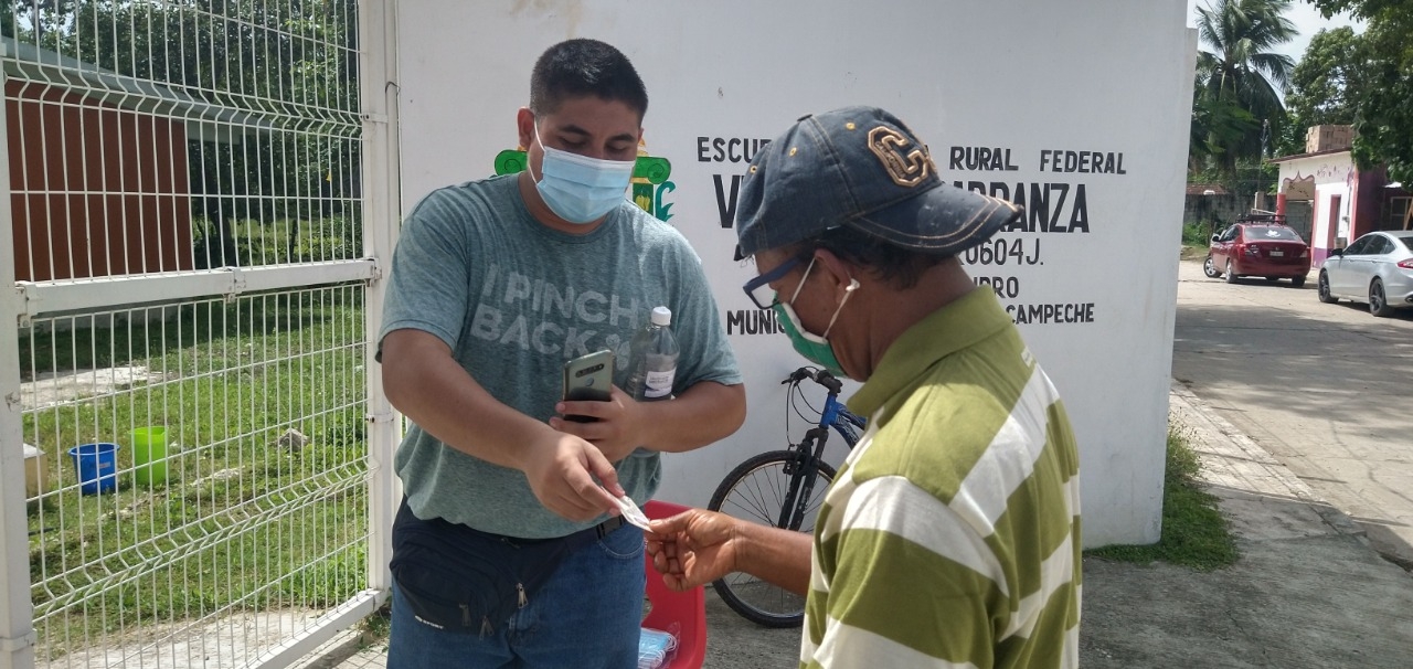 La ciudadanía acudió las mesas receptoras cumpliendo con las medidas sanitarias por COVID-19