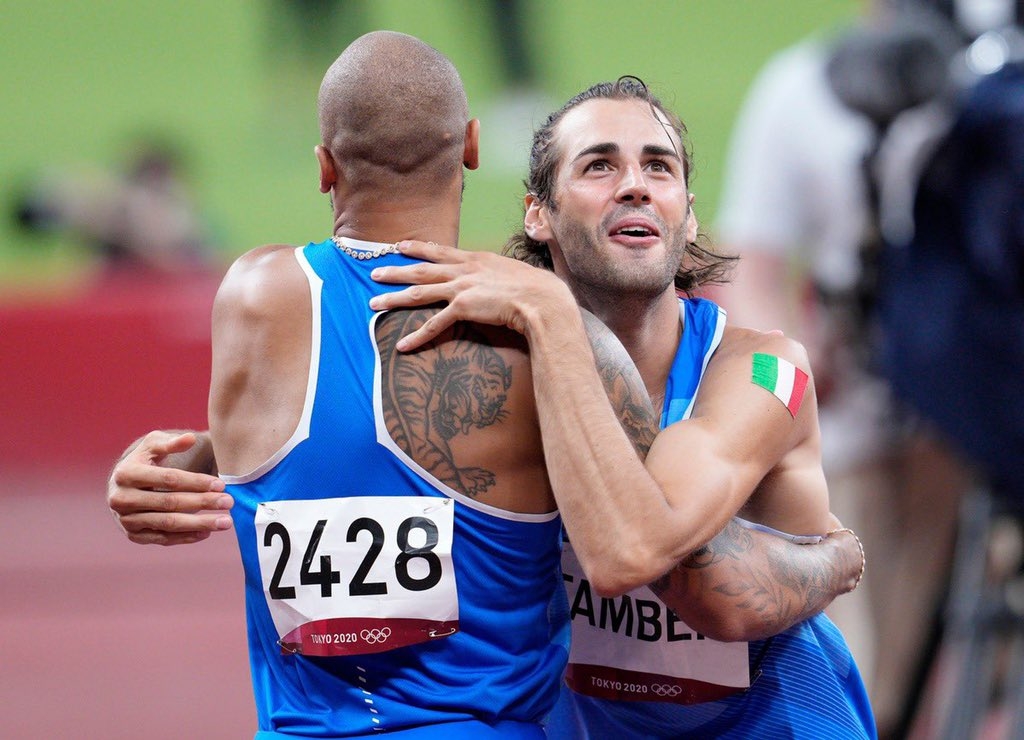 Tres atletas habían superado los 2.37 metros, pero Barshim y Tamberi finalizaron en igualdad perfecta