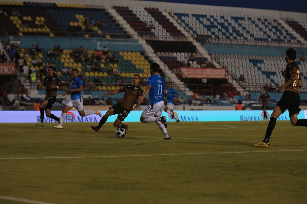 Cancún FC pierde en tiempo de compensación ante Correcaminos