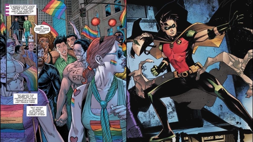 DC Comics revela que Robin es miembro de la comunidad LGBTQ