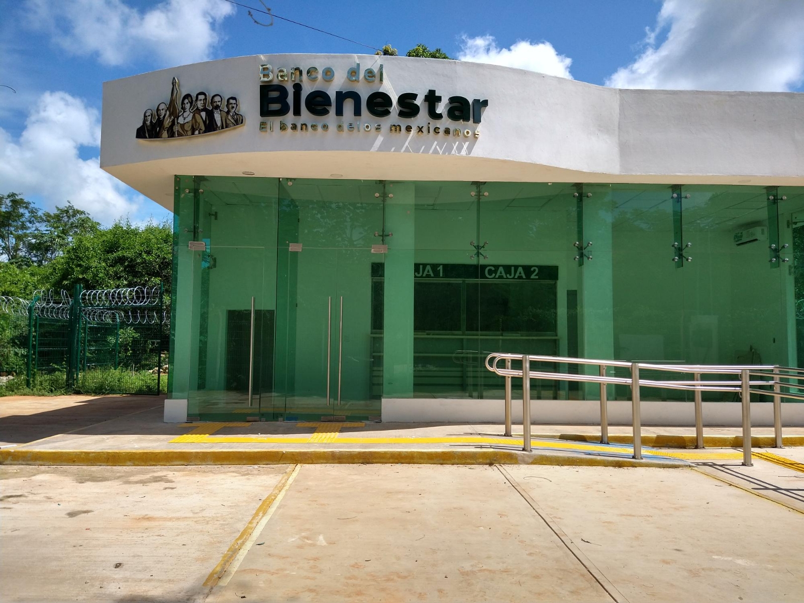 Banco del Bienestar en Tzucacab, Yucatán, listo para abrir sus puertas