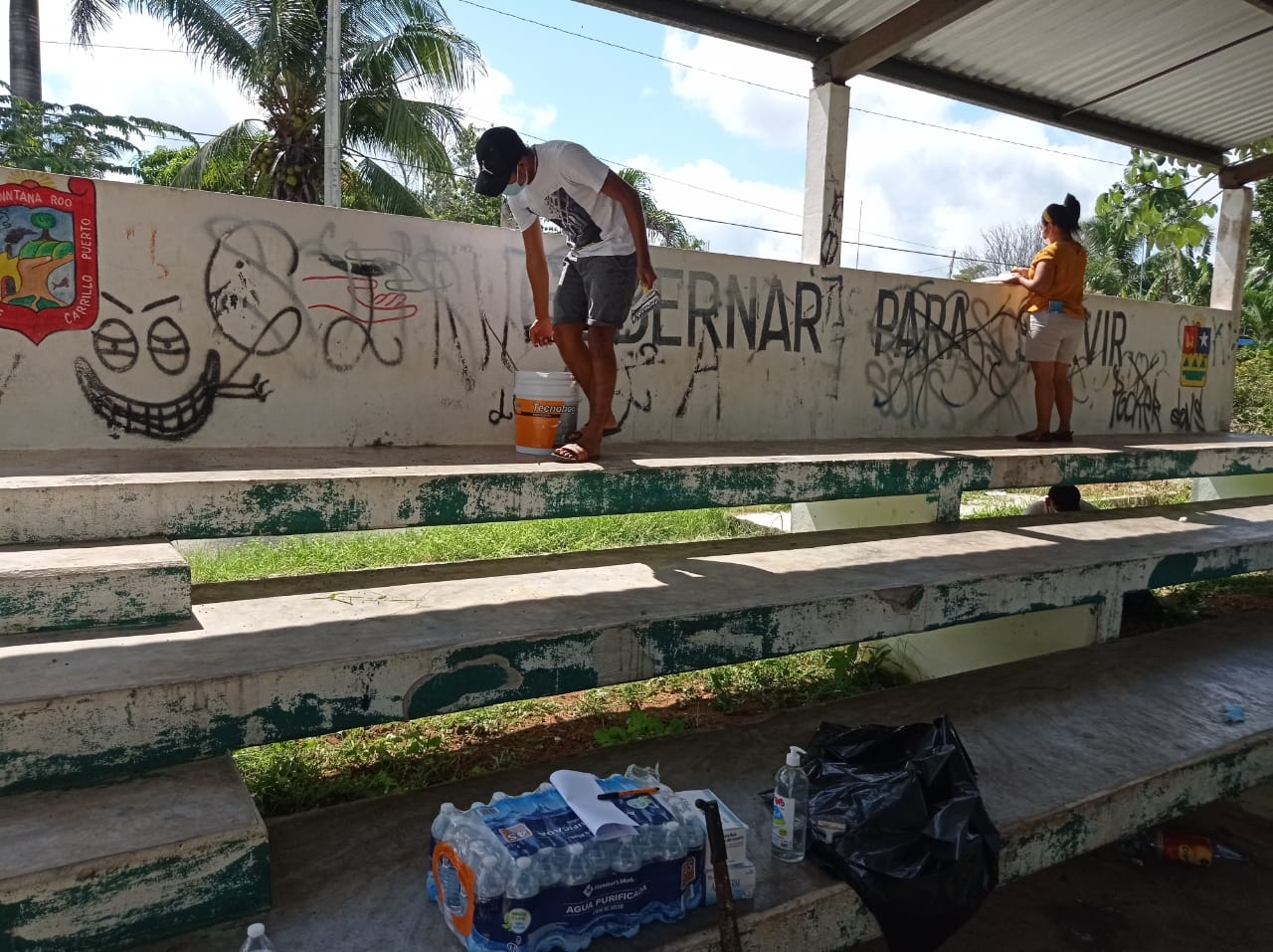 Este fin de semana, correspondió a la cancha de la colonia Jesús Martínez Ross