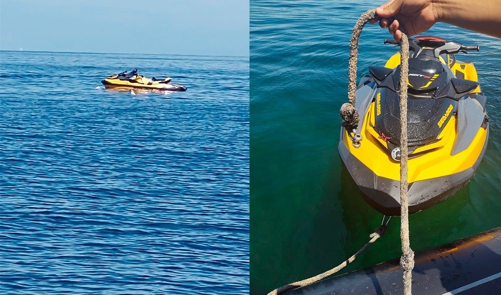 La moto acuática presuntamente era del hombre devorado por el tiburón en Isla Pérez