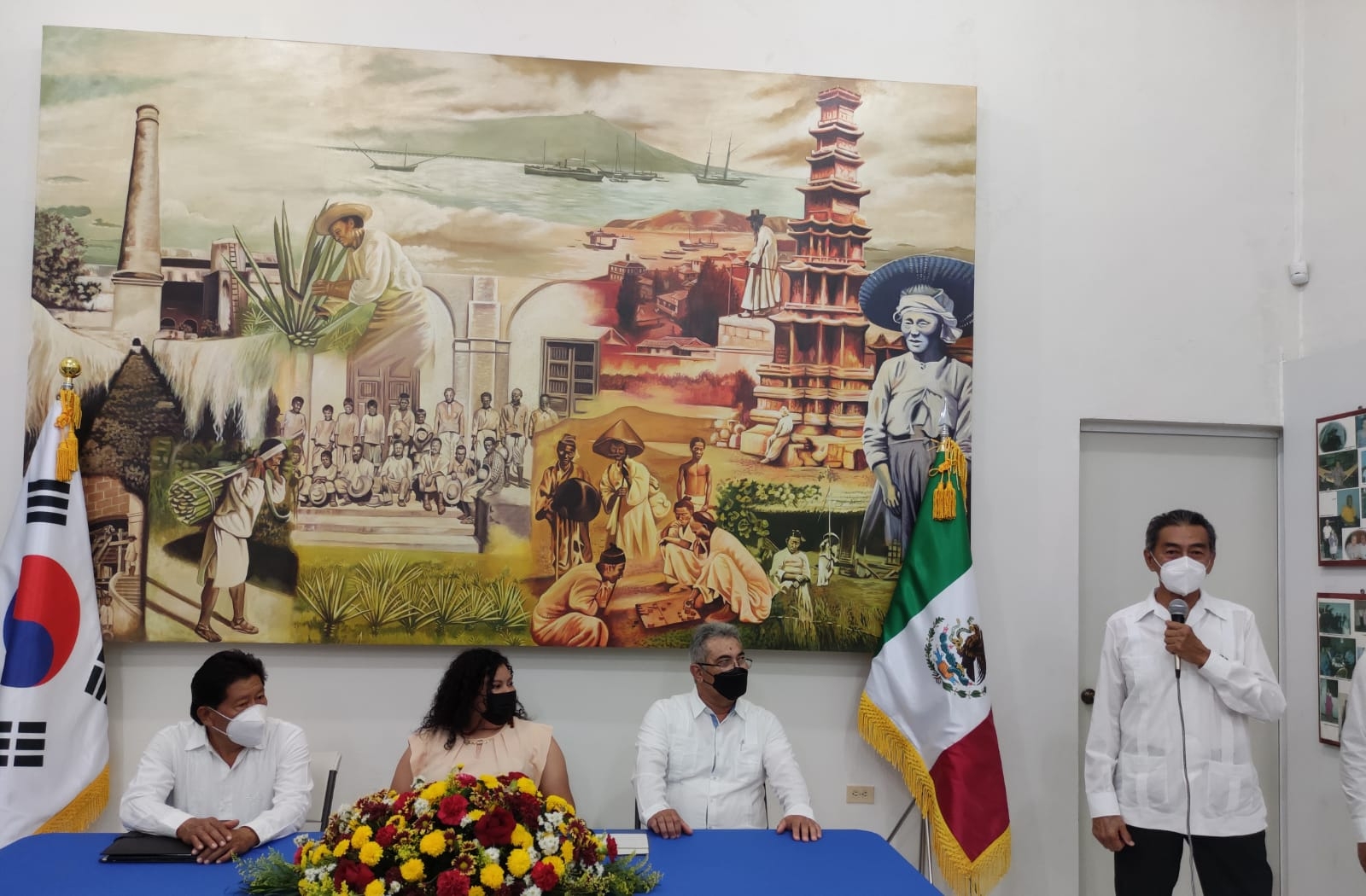 Celebran Independencia de Corea en el Museo de la Inmigración Coreana en Mérida