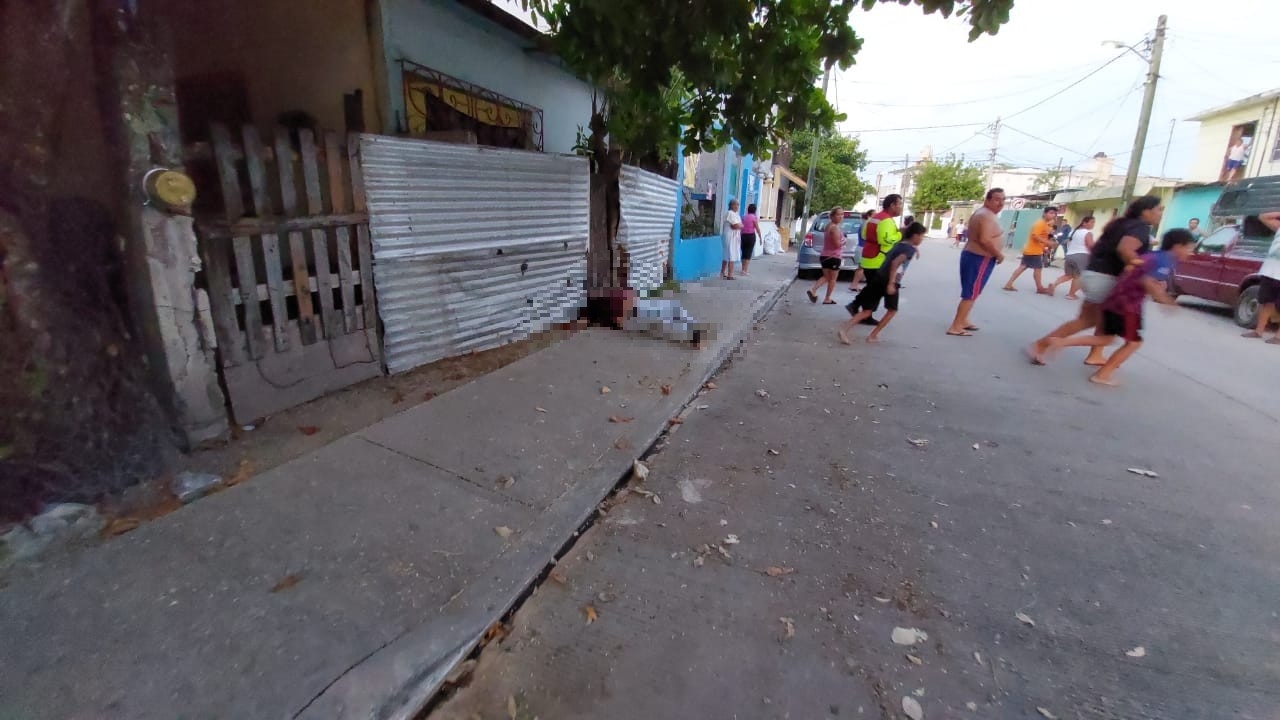 Ejecutan a un hombre de ocho disparos en Ciudad del Carmen