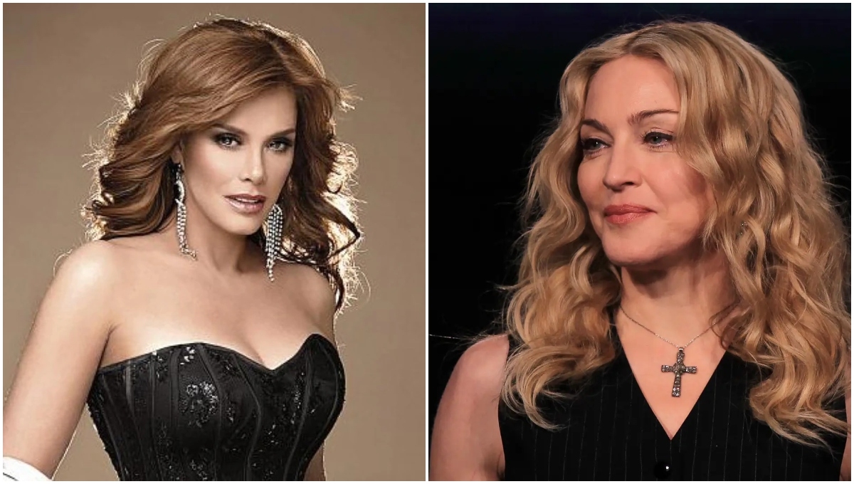 Así fue el día en que Lucia Méndez se atrevió a desairar a Madonna, la 'Reina del Pop'