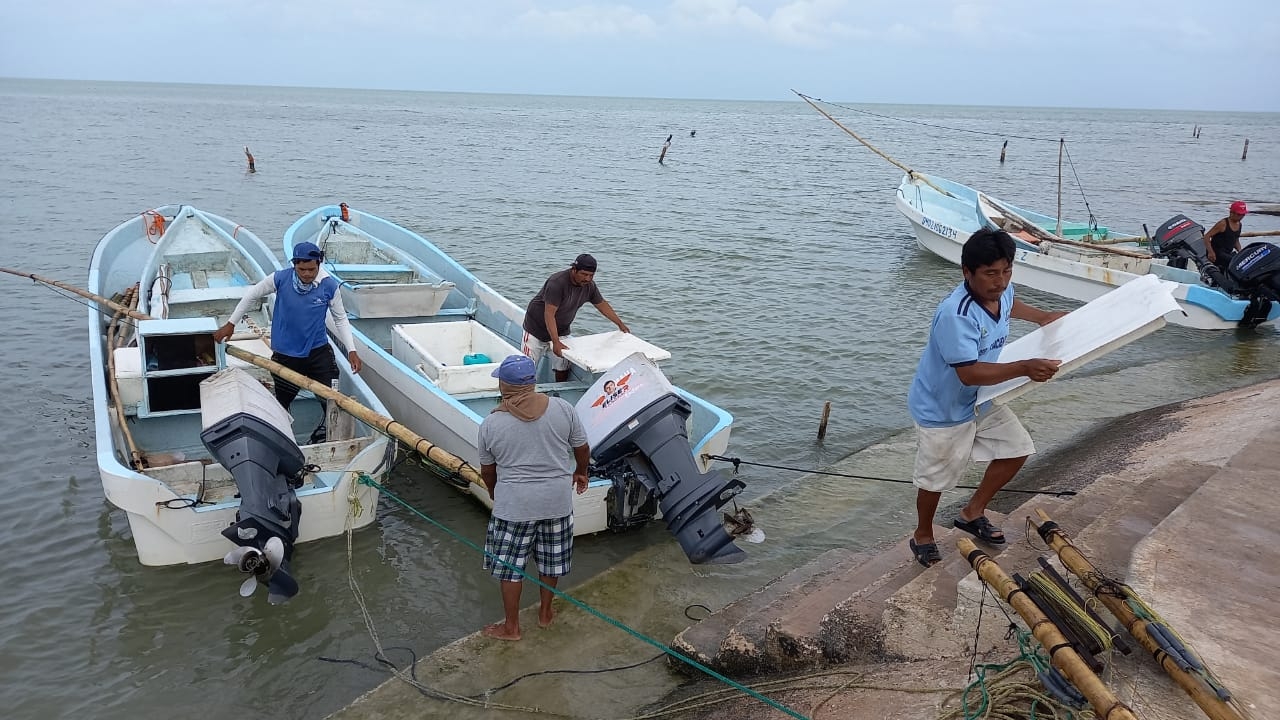 Por Grace, preparan evacuación de pobladores en Isla Arena, Campeche