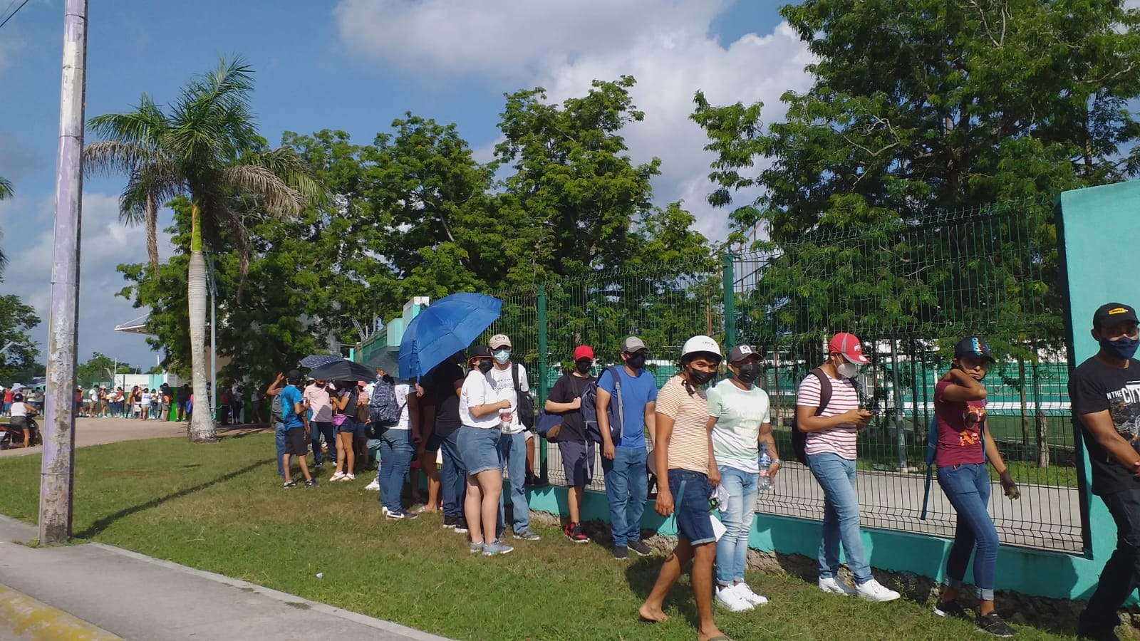 Así fue el inicio de la vacunación anticovid de 'Centennials' en Cozumel: FOTOS