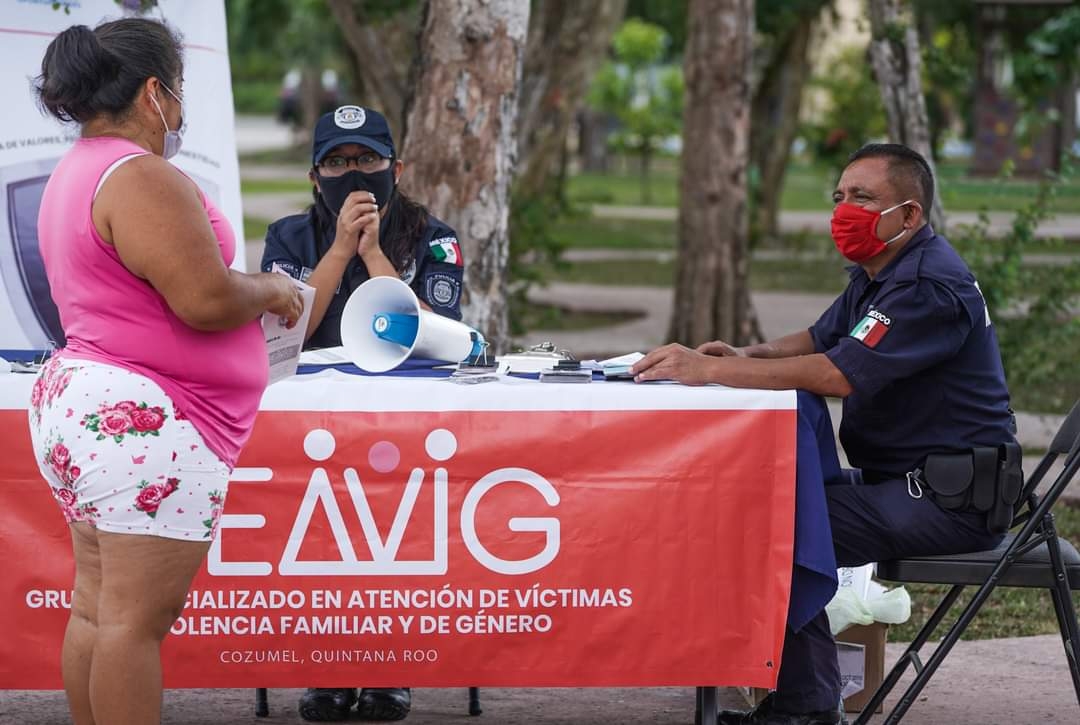 Detectan cinco puntos con más violencia familiar y de género en Cozumel