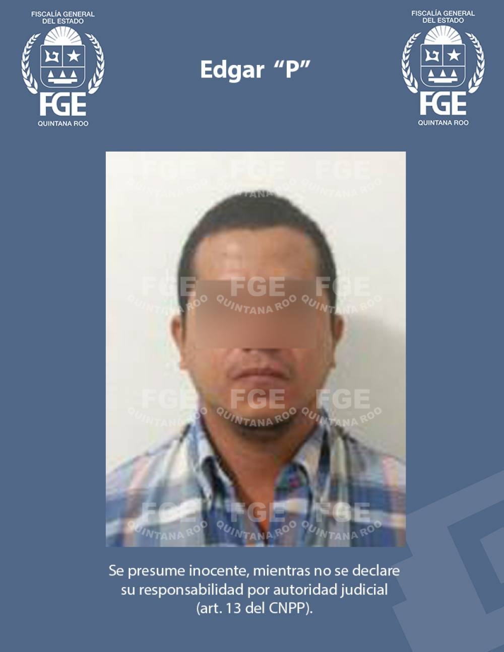 Vinculan a proceso a Edgar 'P' por delito de violación contra una menor en Chetumal